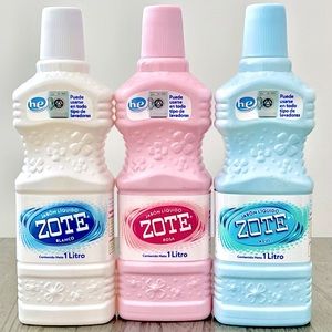 Zote Liquid Pink Blue White Laundry Detergent Soap Pick 2 Jabon Liquidó